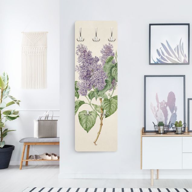 Wandkapstokken houten paneel Maria Geertruyd Barber-Snabilie - Lilac