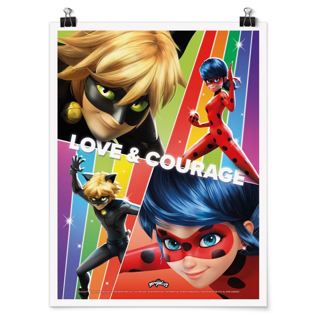 Poster - Miraculous Love & Courage