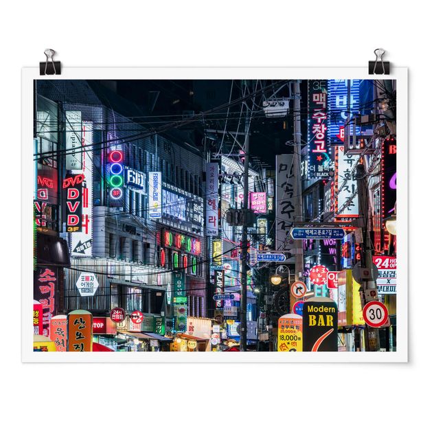 Posters Nightlife Of Seoul
