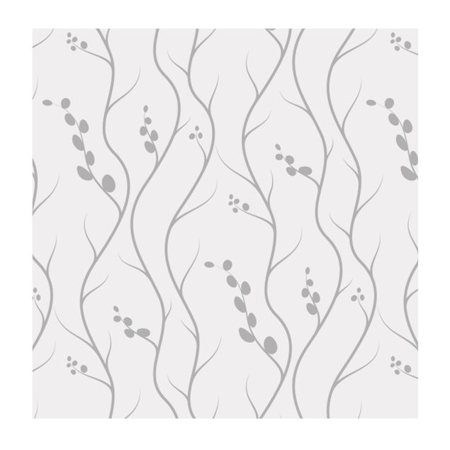 Raamfolie - Natural Pattern Buds Twigs