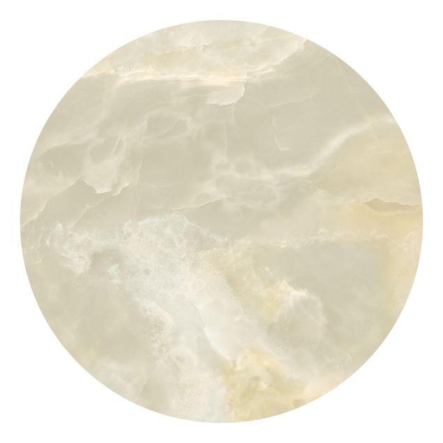 Behangcirkel Onyx Marble Cream