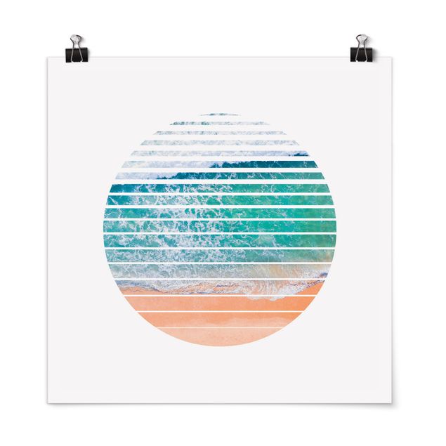Posters Ocean In A Circle