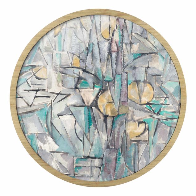 Rond schilderijen Piet Mondrian - Composizione X