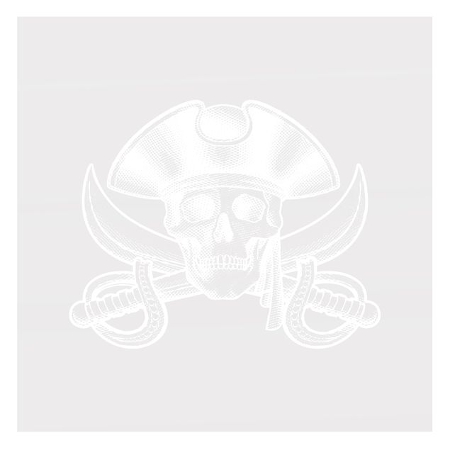 Raamfolie - Pirate Logo