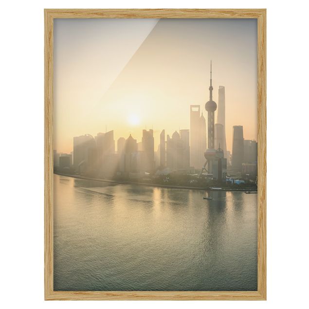 Ingelijste posters Pudong At Dawn