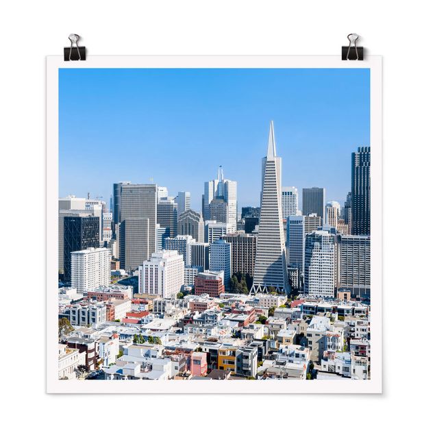 Posters San Francisco Skyline
