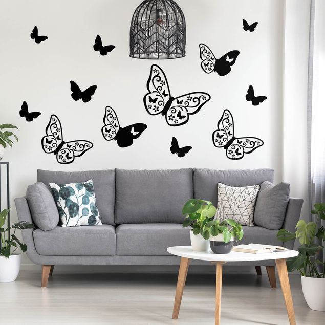 Muurstickers dieren Decorative Buttterflies