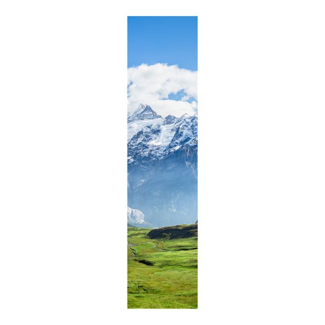 Schuifgordijnen Swiss Alpine Panorama