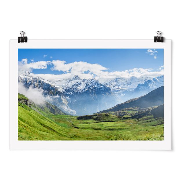 Posters Swiss Alpine Panorama