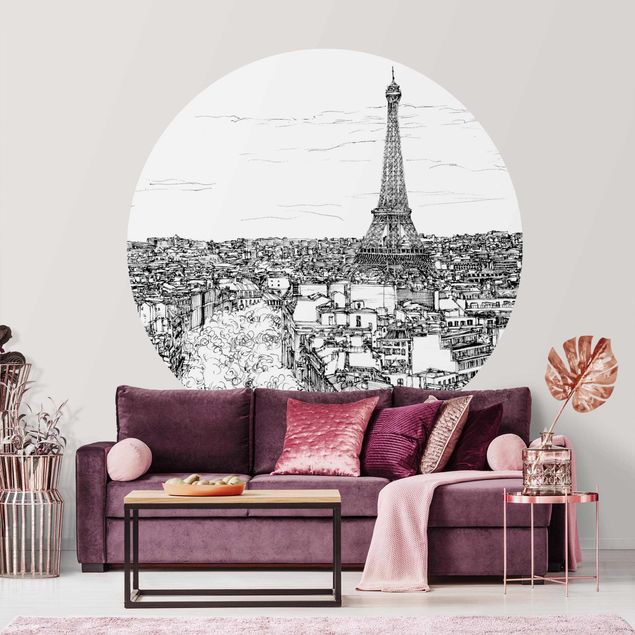 Behangcirkel City Study - Paris
