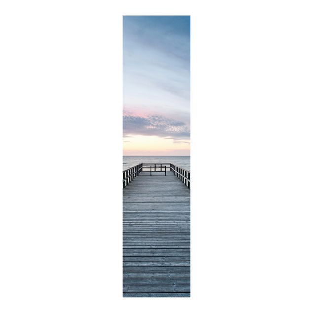 Schuifgordijnen Landing Bridge Boardwalk