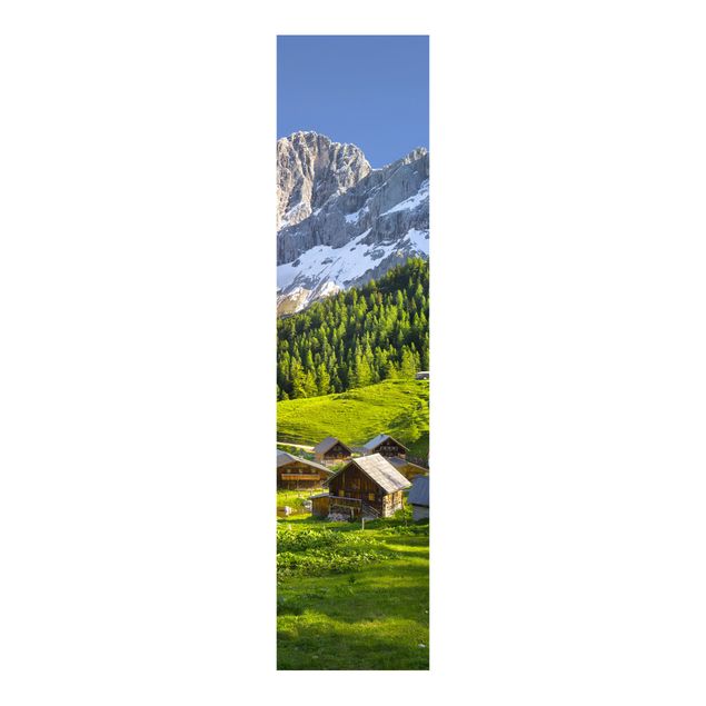 Schuifgordijnen Styria Alpine Meadow