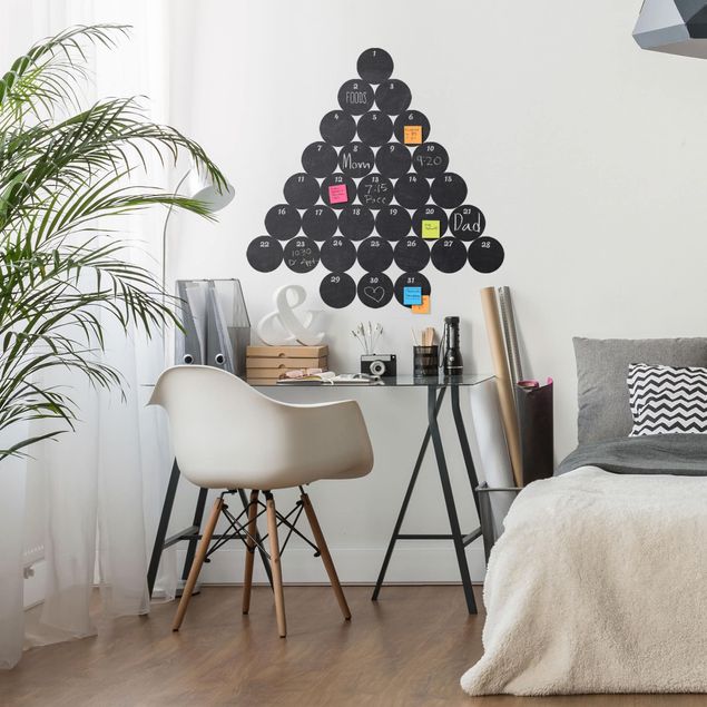 Zelfklevende krijtbordfolie Study - DIY Chalkboard Wallpaper