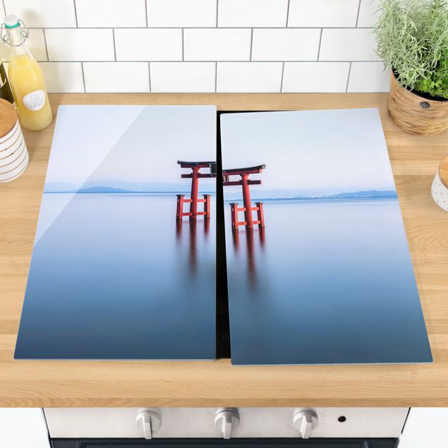 Kookplaat afdekplaten Torii In Water