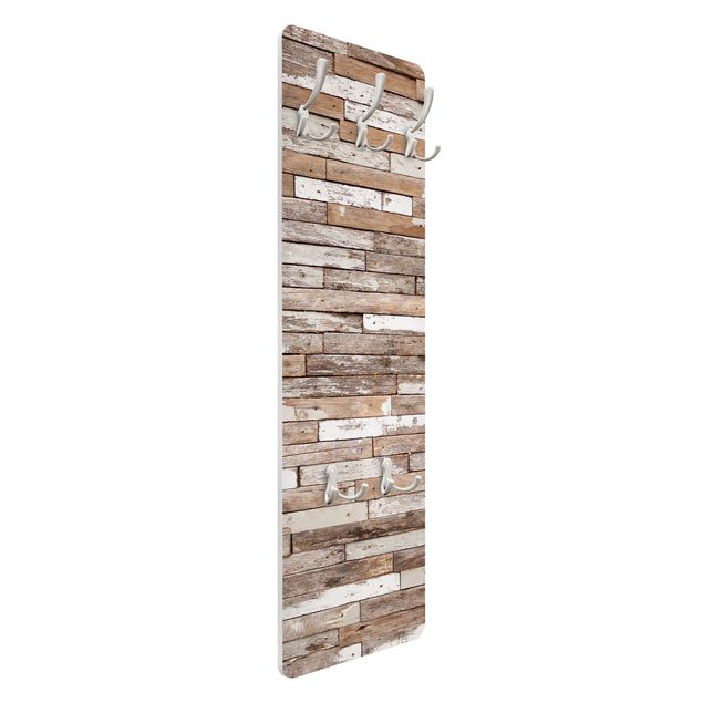 Wandkapstokken houten paneel Turkey Wood Wall