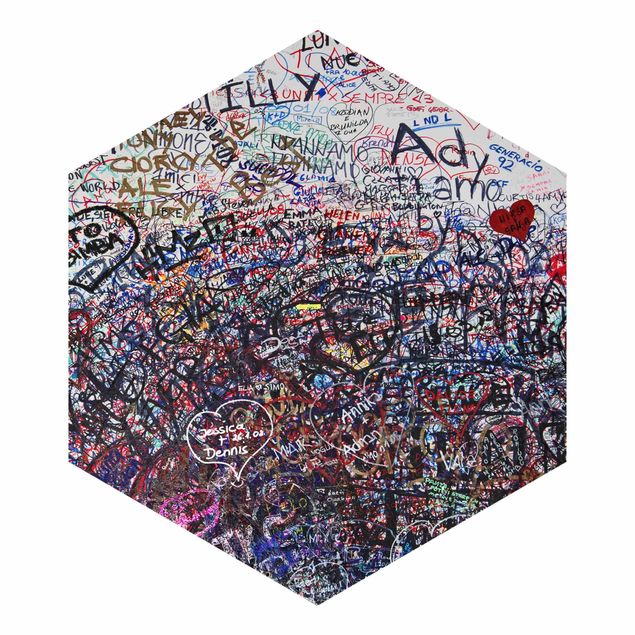 Hexagon Behang Verona - Romeo & Juliet