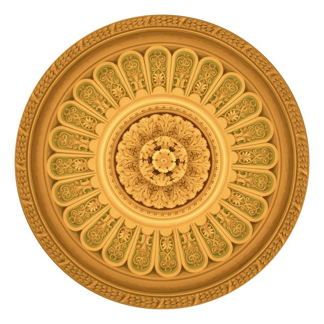 Behangcirkel Victorian Ornamentation In Circle