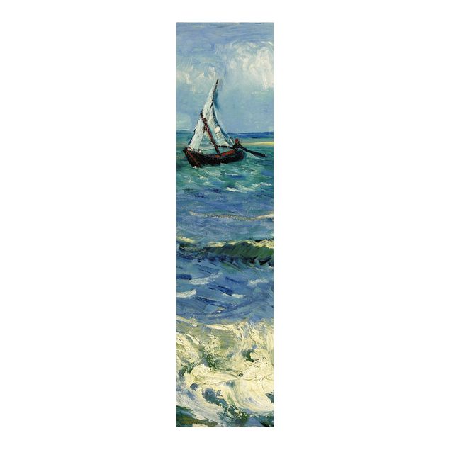 Schuifgordijnen Vincent Van Gogh - Seascape Near Les Saintes-Maries-De-La-Mer