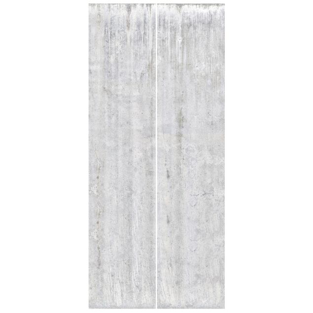 Deur behang Large Loft Concrete Wall Wallpaper