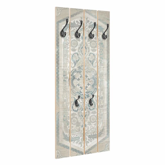 Wandkapstokken houten pallet Wood Panels Persian Vintage IV