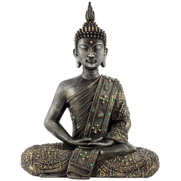 Muurstickers Zen Stone Buddha