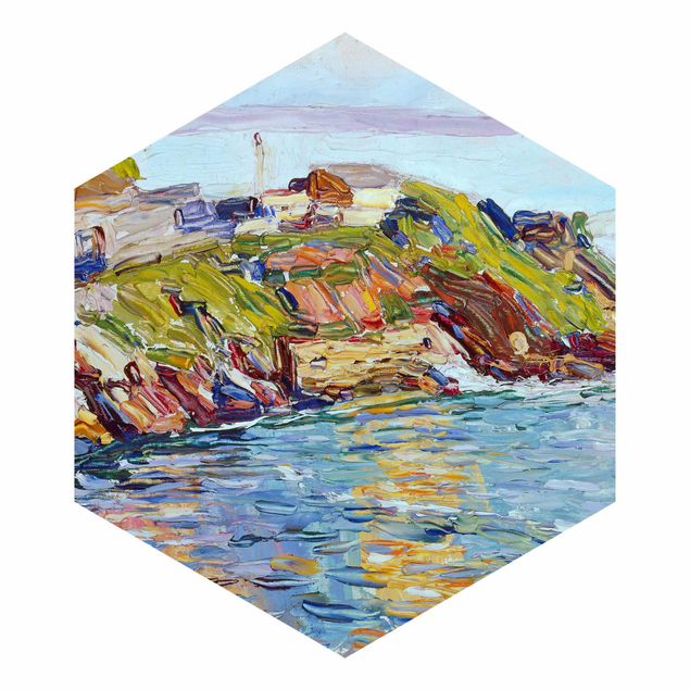 Hexagon Behang Wassily Kandinsky - Bay Rapallo