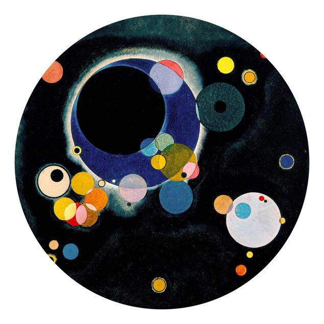 Behangcirkel Wassily Kandinsky - Sketch Circles