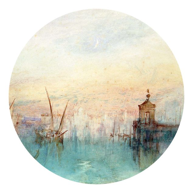 Behangcirkel William Turner - Venice With A First Crescent Moon