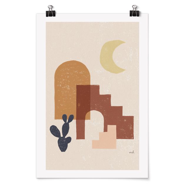 Poster - Desert arches