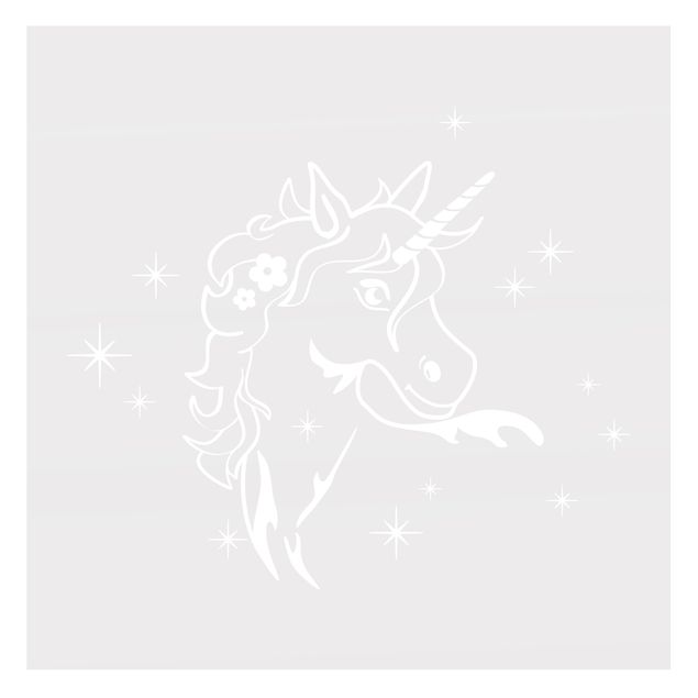 Raamfolie - Magical Unicorn II