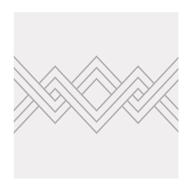 Raamfolie - Zigzag Pattern Diamond II