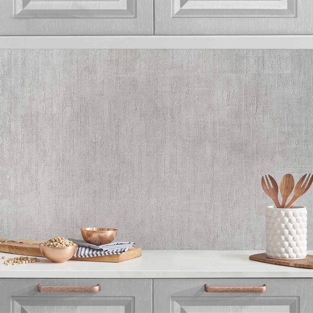 Achterwand voor keuken steenlook Concrete Bricks In Warm Grey