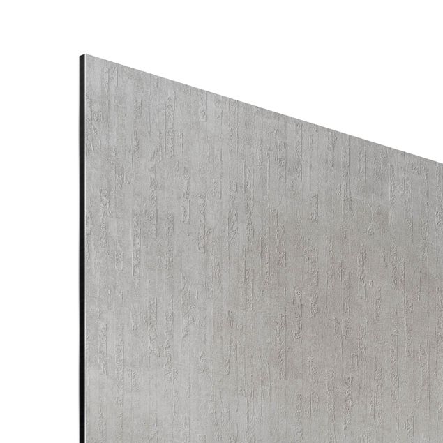 Spatscherm keuken 3D -structuur - Concrete Bricks In Warm Grey